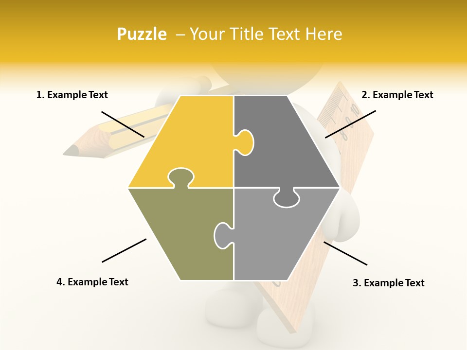 Worker Guy Engineer PowerPoint Template