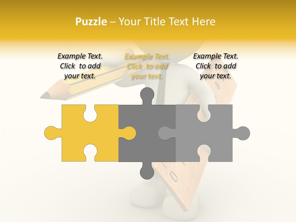 Worker Guy Engineer PowerPoint Template