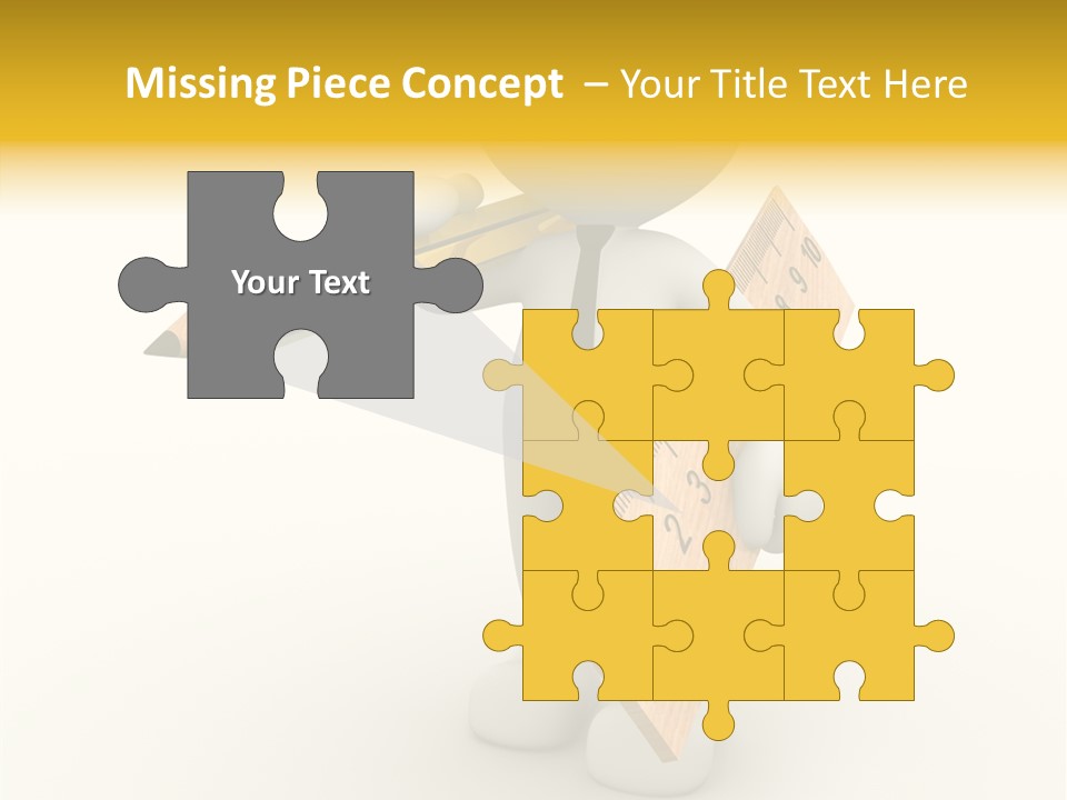 Worker Guy Engineer PowerPoint Template