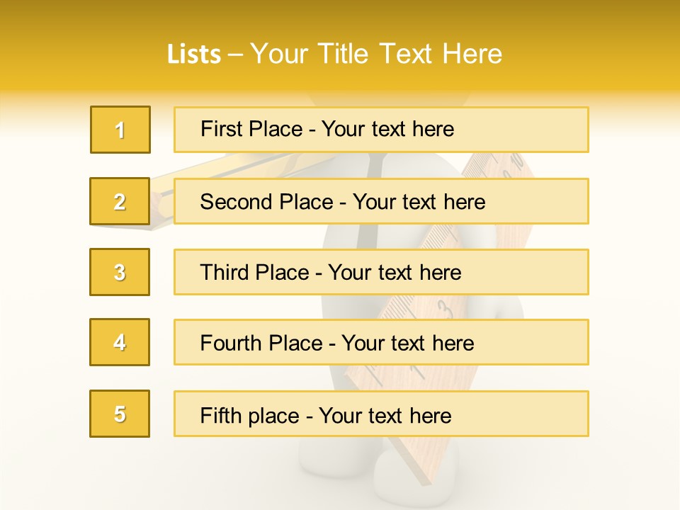 Worker Guy Engineer PowerPoint Template