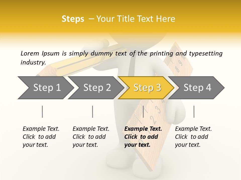 Worker Guy Engineer PowerPoint Template