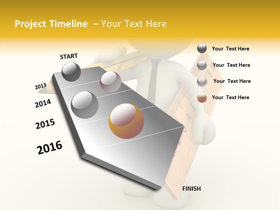 Worker Guy Engineer PowerPoint Template