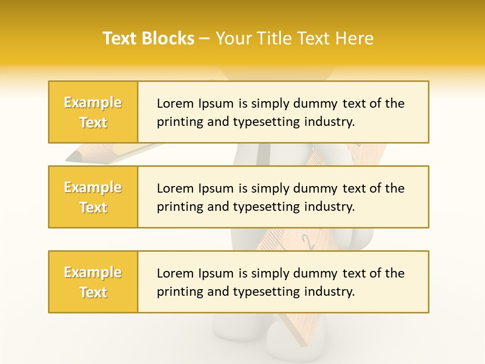 Worker Guy Engineer PowerPoint Template