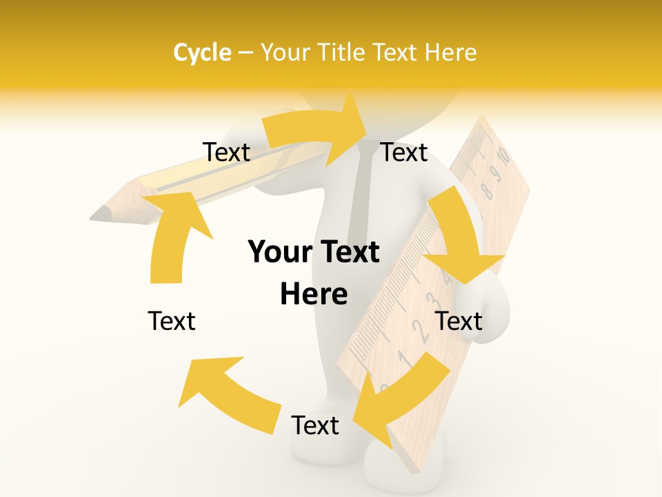 Worker Guy Engineer PowerPoint Template