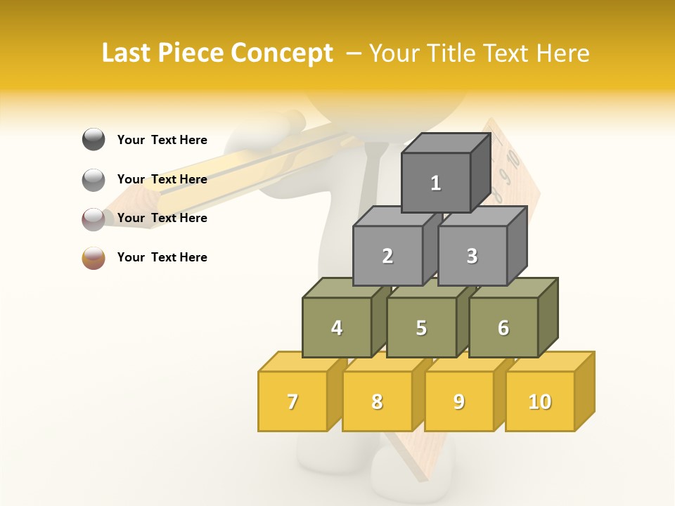 Worker Guy Engineer PowerPoint Template