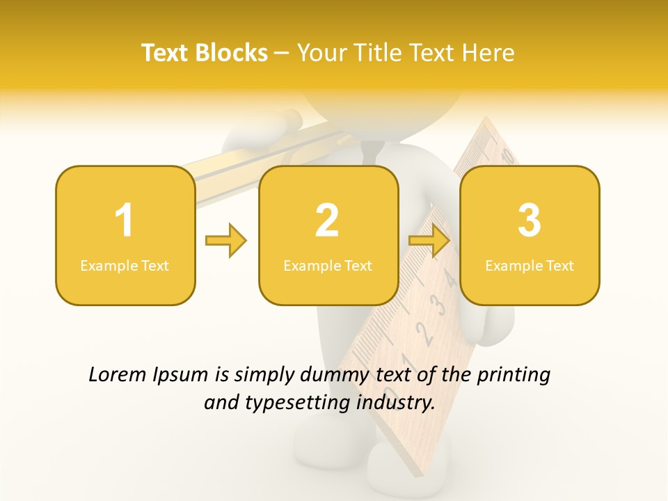 Worker Guy Engineer PowerPoint Template