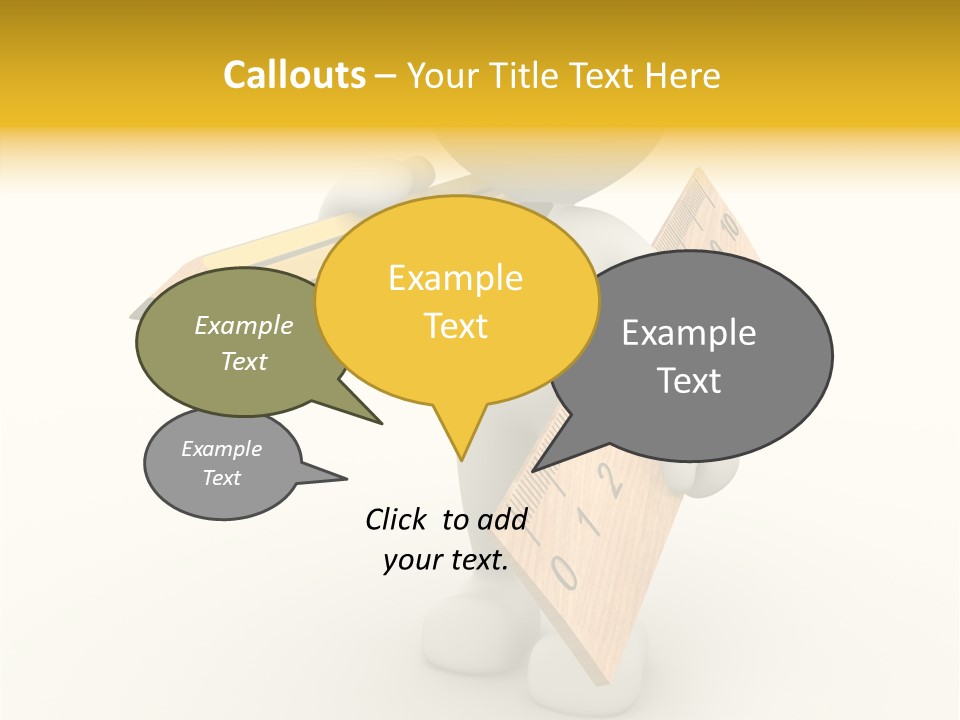 Worker Guy Engineer PowerPoint Template