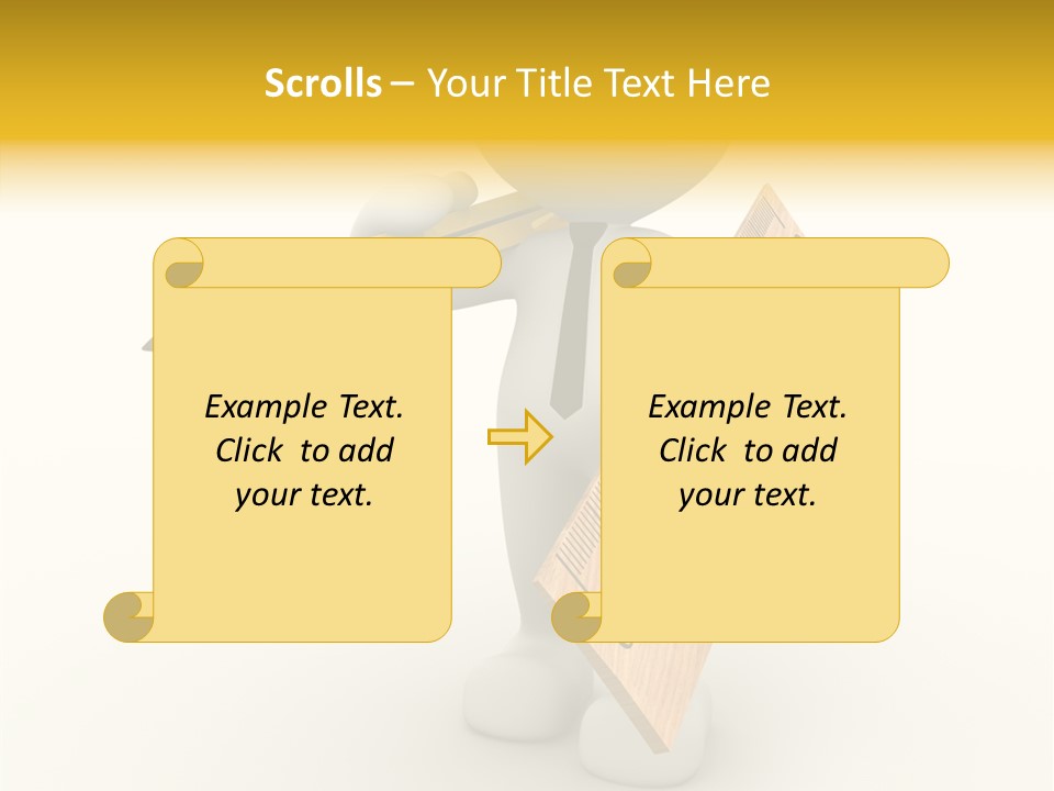 Worker Guy Engineer PowerPoint Template