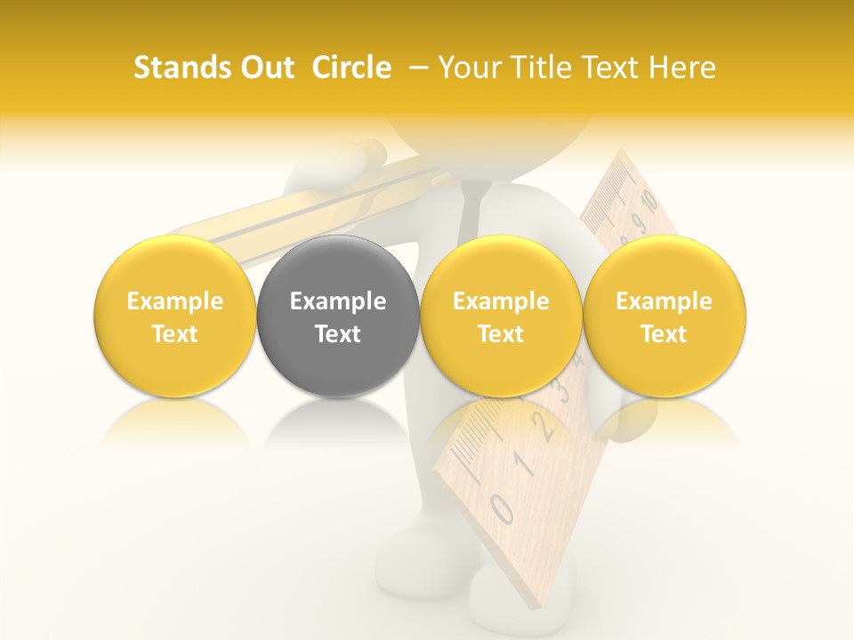 Worker Guy Engineer PowerPoint Template