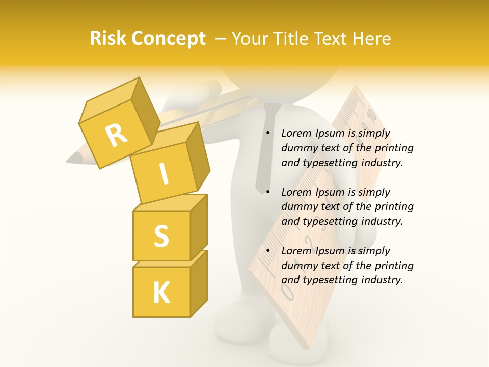 Worker Guy Engineer PowerPoint Template