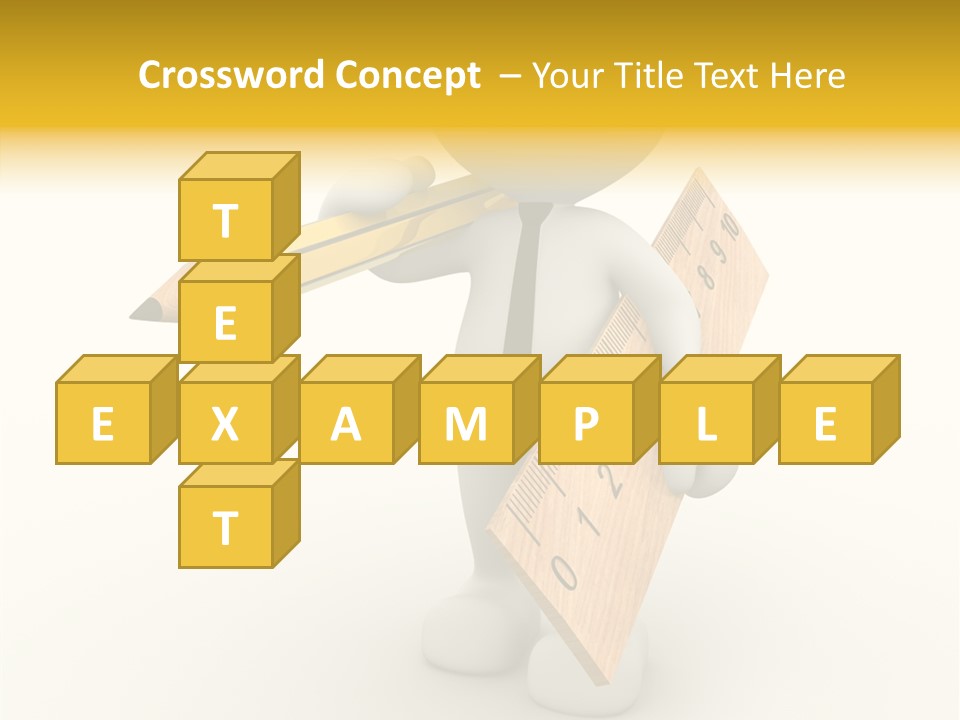 Worker Guy Engineer PowerPoint Template
