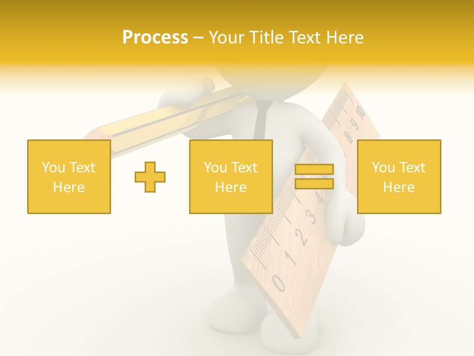 Worker Guy Engineer PowerPoint Template