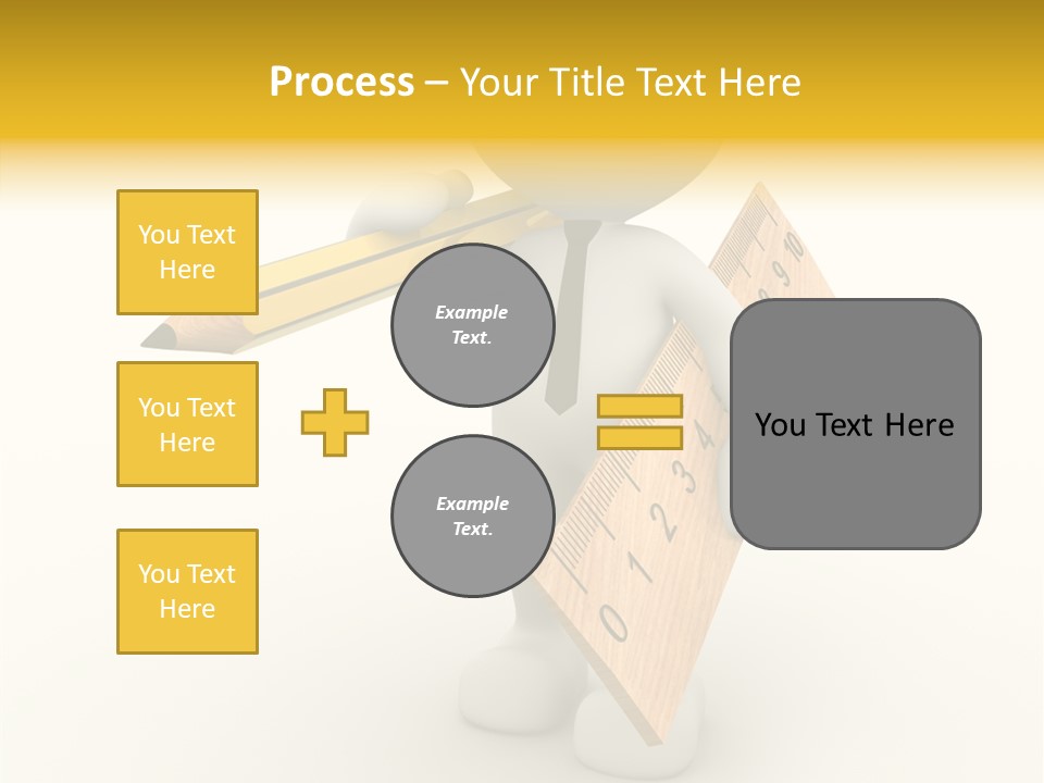 Worker Guy Engineer PowerPoint Template