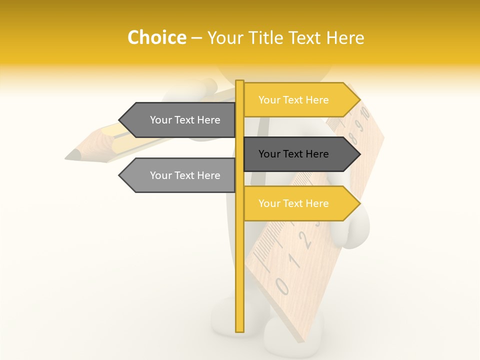 Worker Guy Engineer PowerPoint Template