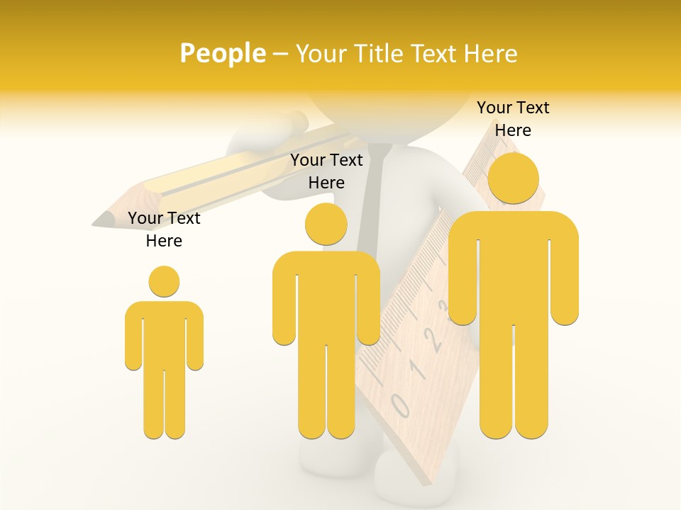 Worker Guy Engineer PowerPoint Template