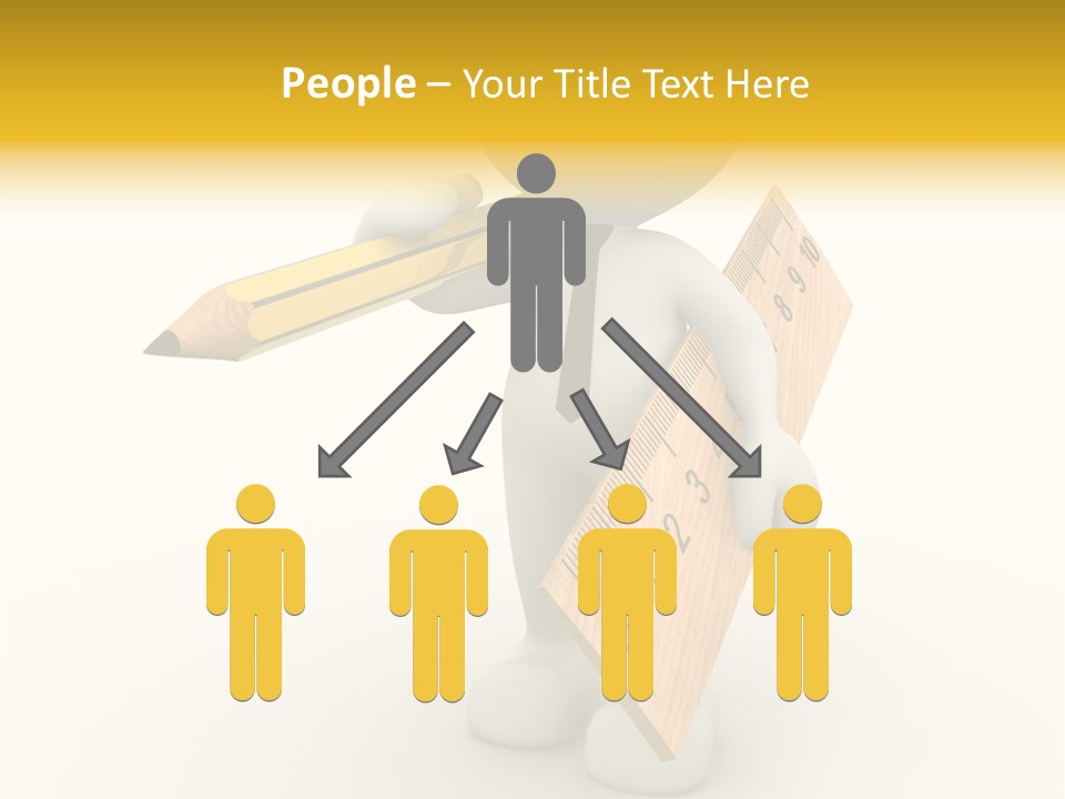 Worker Guy Engineer PowerPoint Template