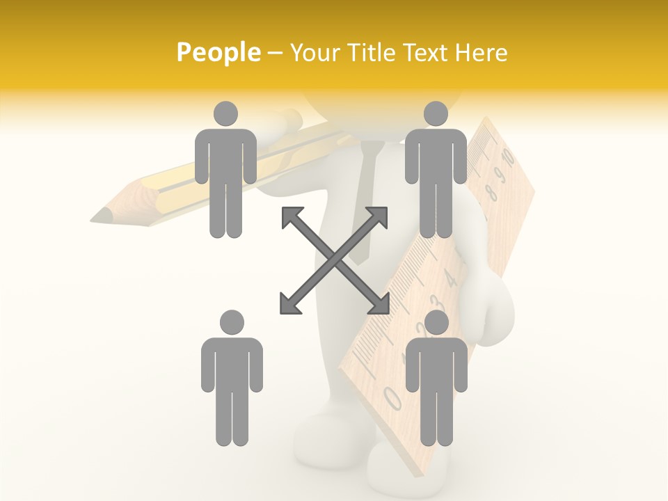 Worker Guy Engineer PowerPoint Template