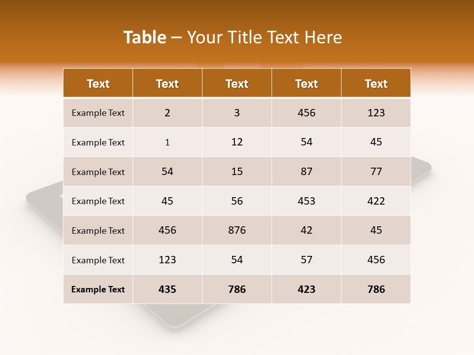 Marketing Trade Plan PowerPoint Template