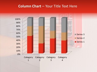 Strobe Hazard Fingers PowerPoint Template