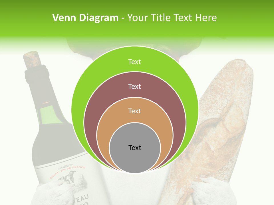 Dinner Drink Dog PowerPoint Template