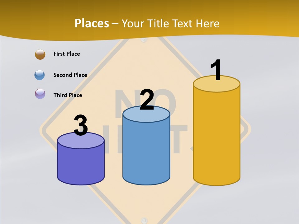 Endless Boundary Blue PowerPoint Template