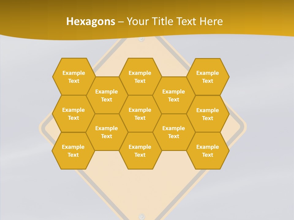 Endless Boundary Blue PowerPoint Template