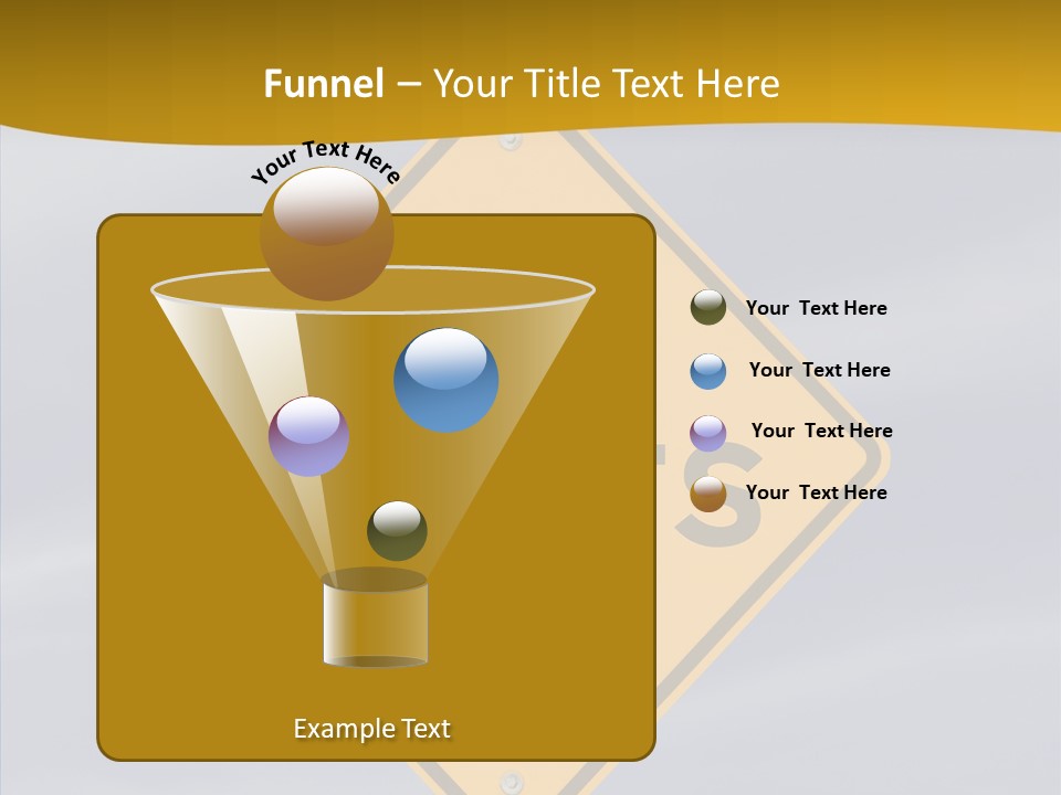 Endless Boundary Blue PowerPoint Template