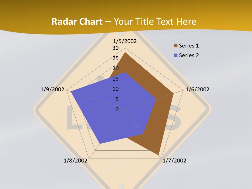 Endless Boundary Blue PowerPoint Template
