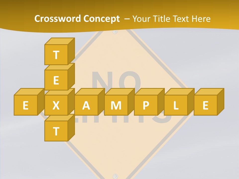 Endless Boundary Blue PowerPoint Template