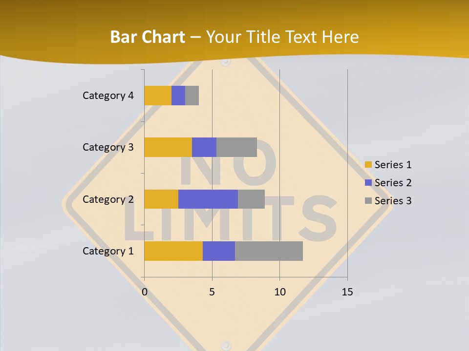 Endless Boundary Blue PowerPoint Template