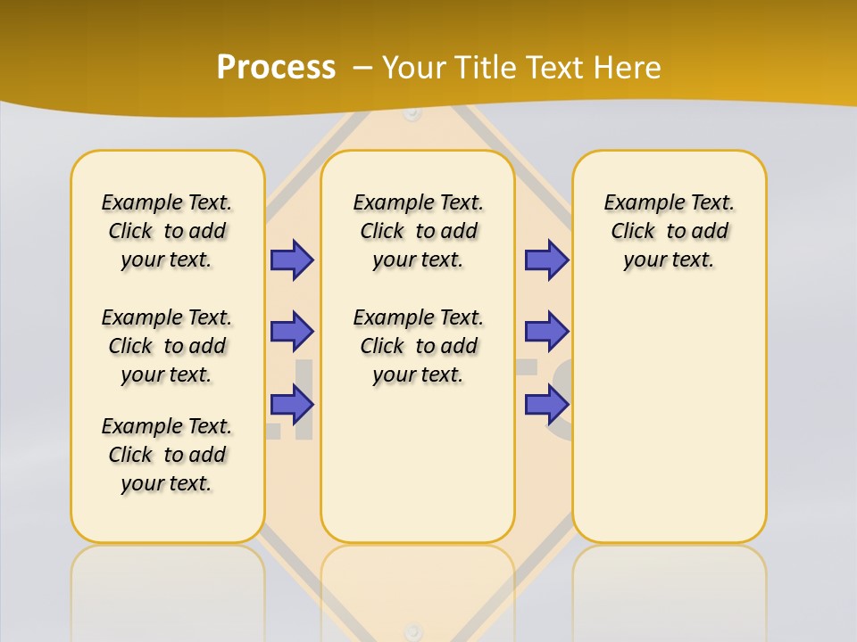 Endless Boundary Blue PowerPoint Template