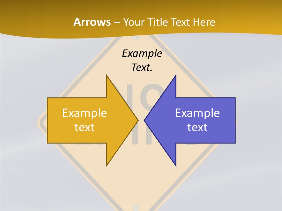 Endless Boundary Blue PowerPoint Template