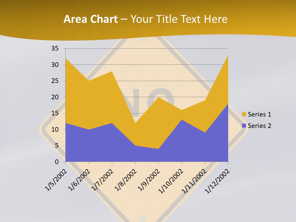 Endless Boundary Blue PowerPoint Template