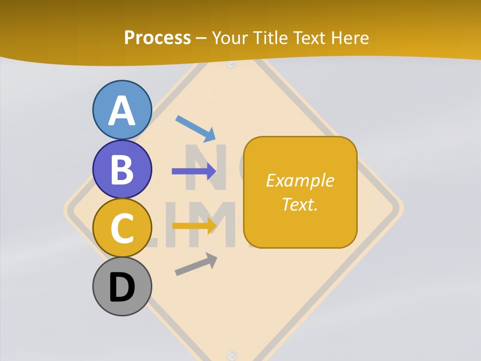 Endless Boundary Blue PowerPoint Template