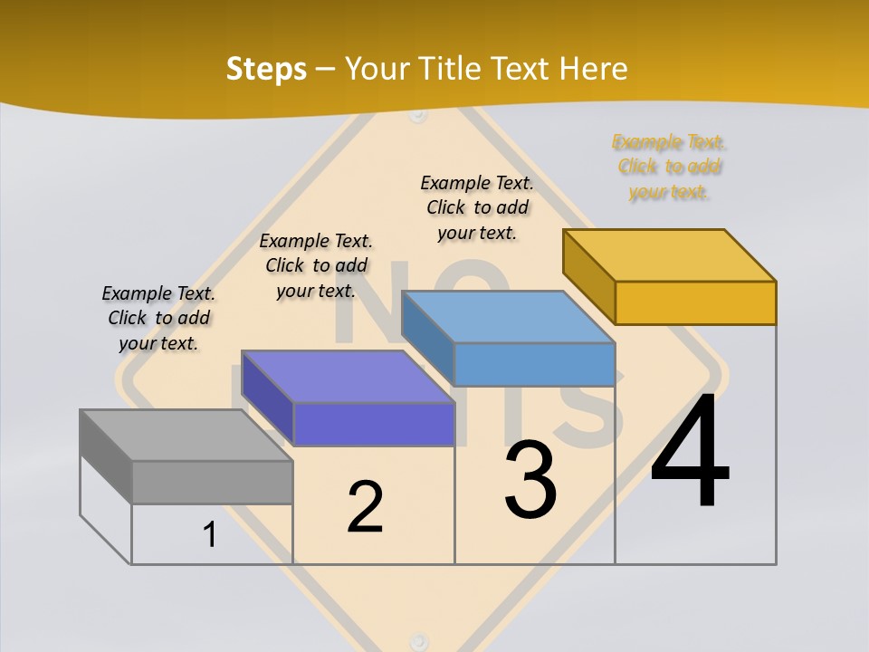 Endless Boundary Blue PowerPoint Template