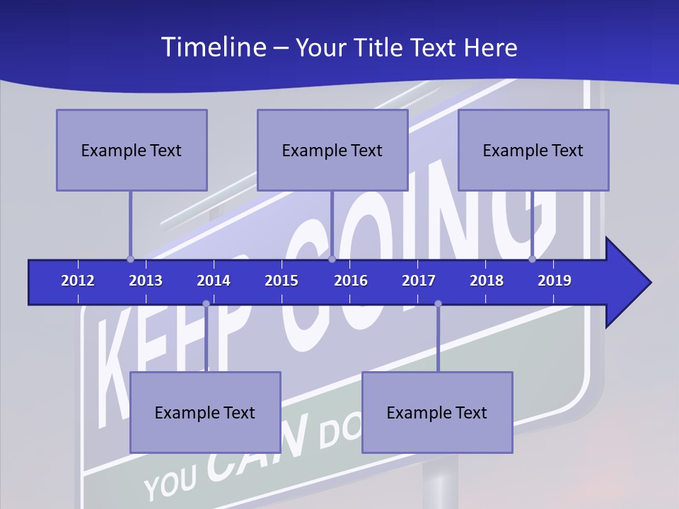 Motivate Staying Determined PowerPoint Template