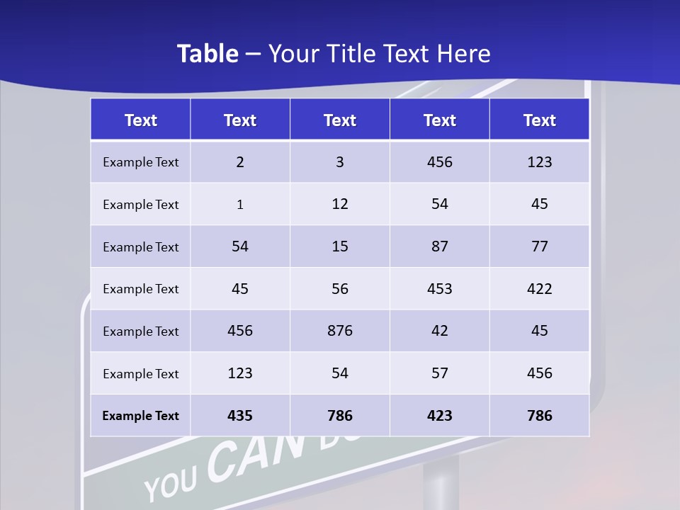 Motivate Staying Determined PowerPoint Template