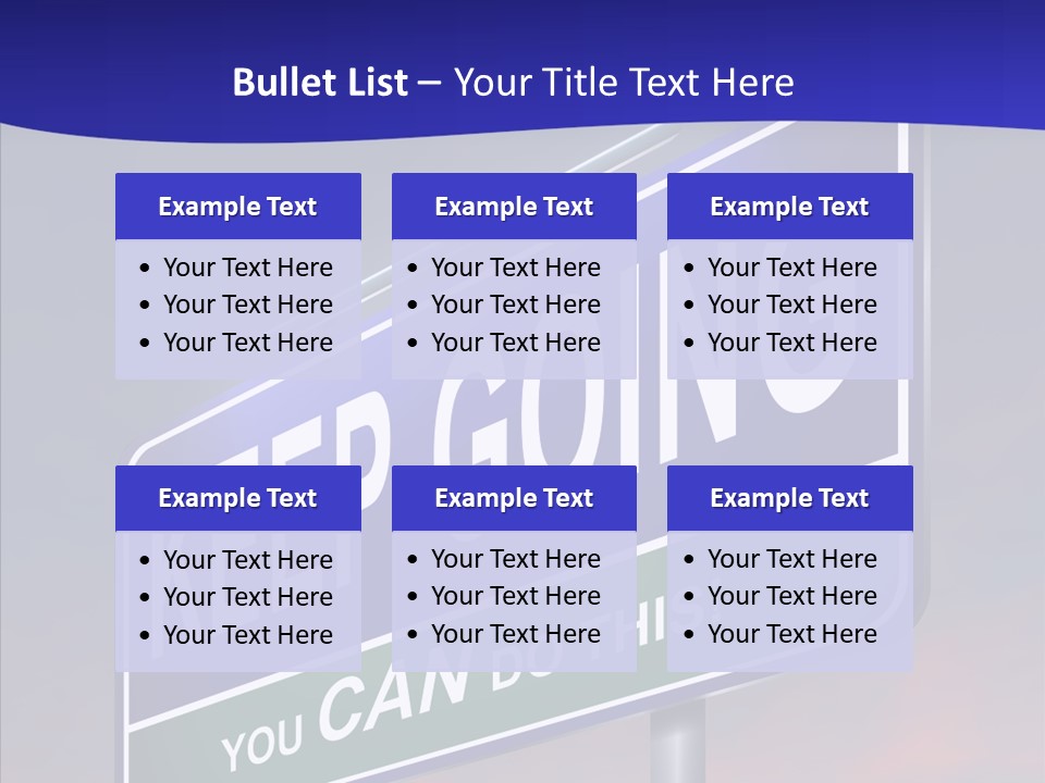 Motivate Staying Determined PowerPoint Template
