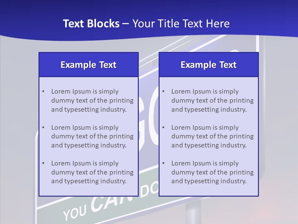 Motivate Staying Determined PowerPoint Template