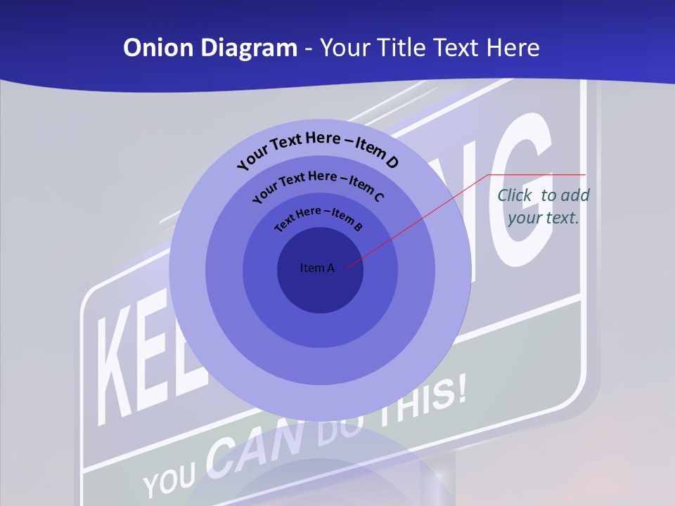 Motivate Staying Determined PowerPoint Template