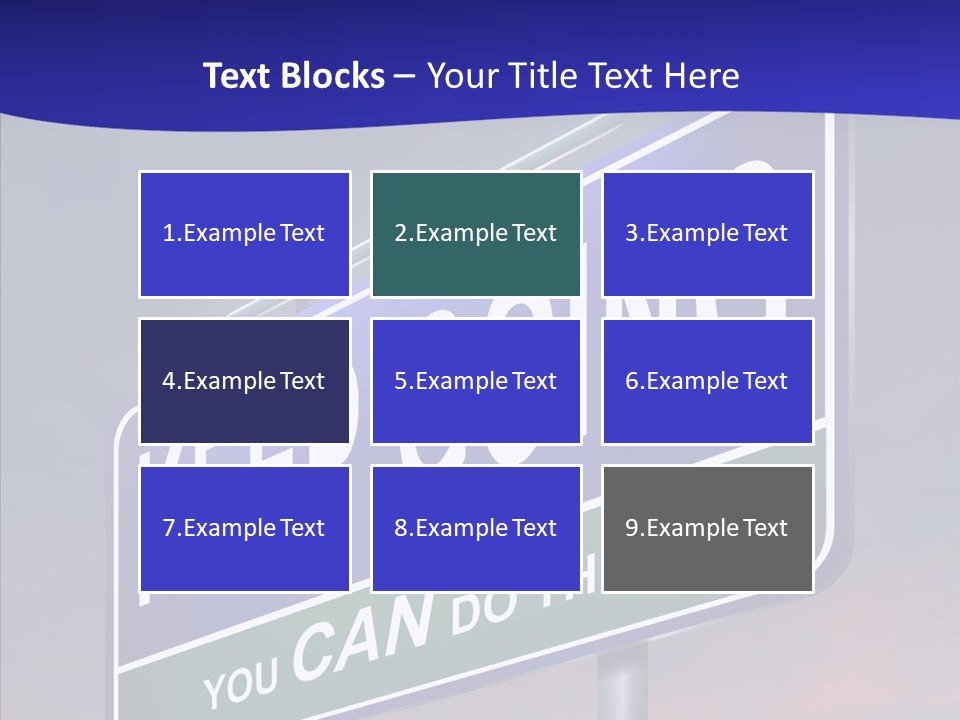 Motivate Staying Determined PowerPoint Template