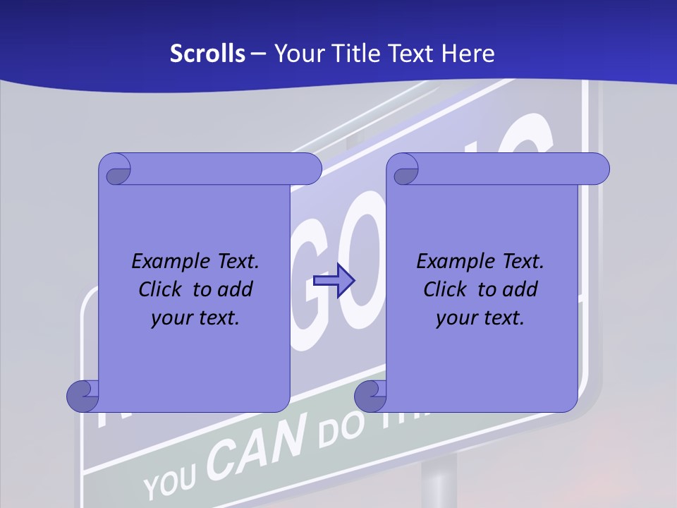 Motivate Staying Determined PowerPoint Template