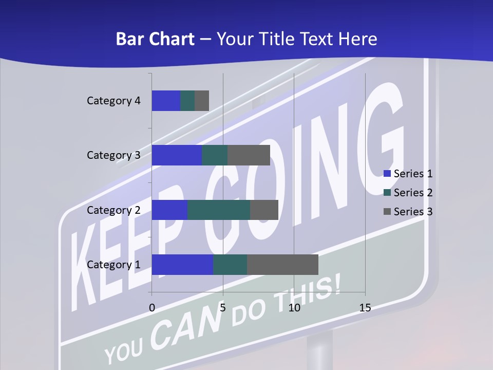 Motivate Staying Determined PowerPoint Template