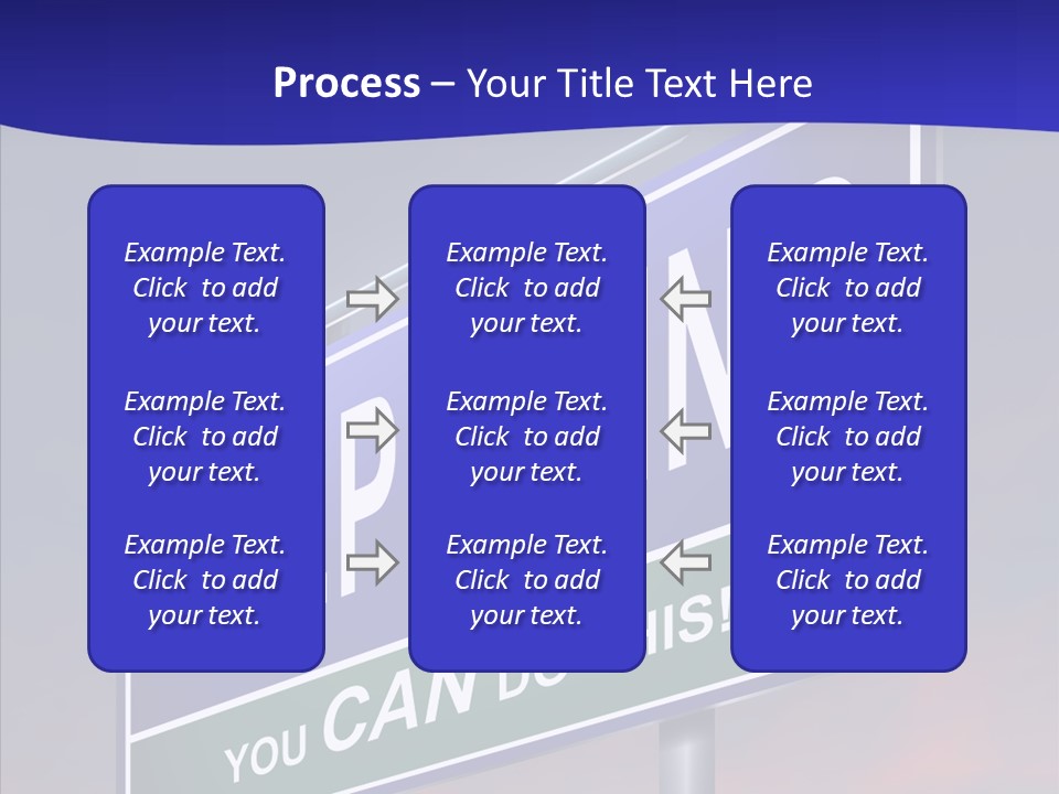 Motivate Staying Determined PowerPoint Template