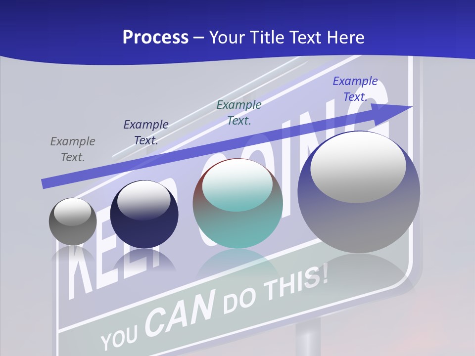 Motivate Staying Determined PowerPoint Template