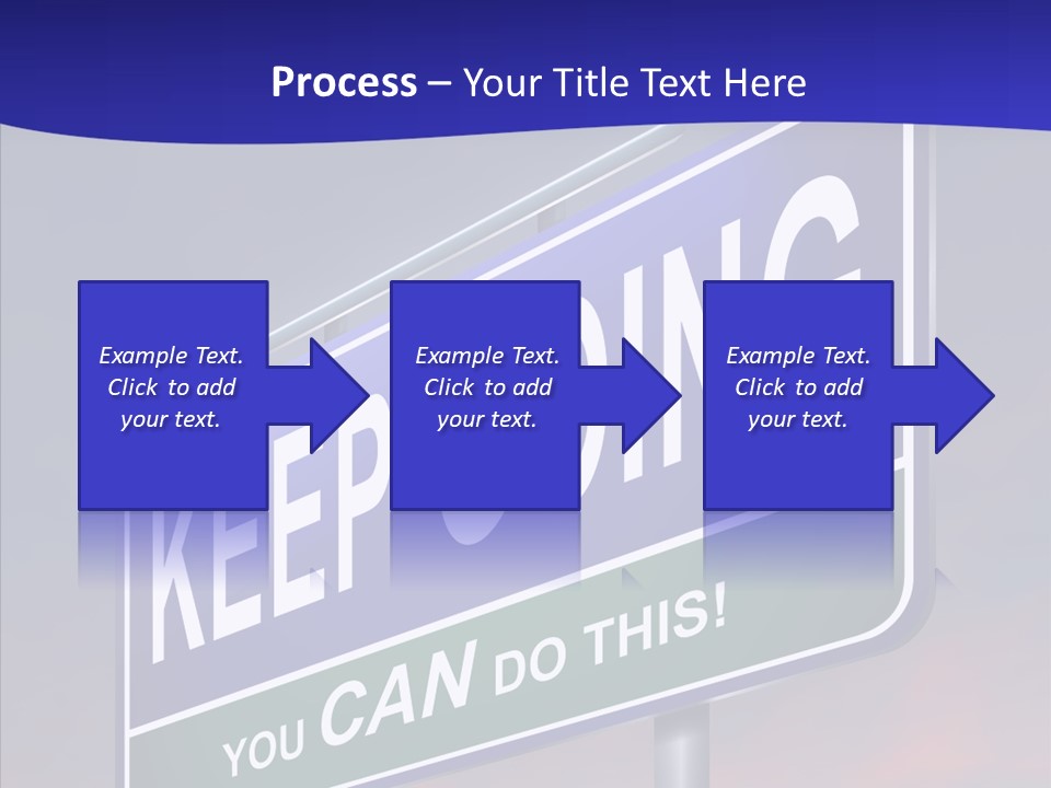 Motivate Staying Determined PowerPoint Template