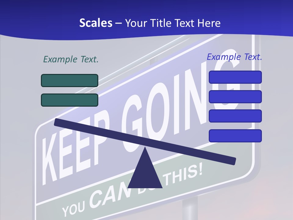 Motivate Staying Determined PowerPoint Template