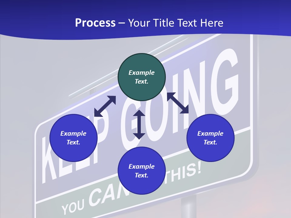 Motivate Staying Determined PowerPoint Template