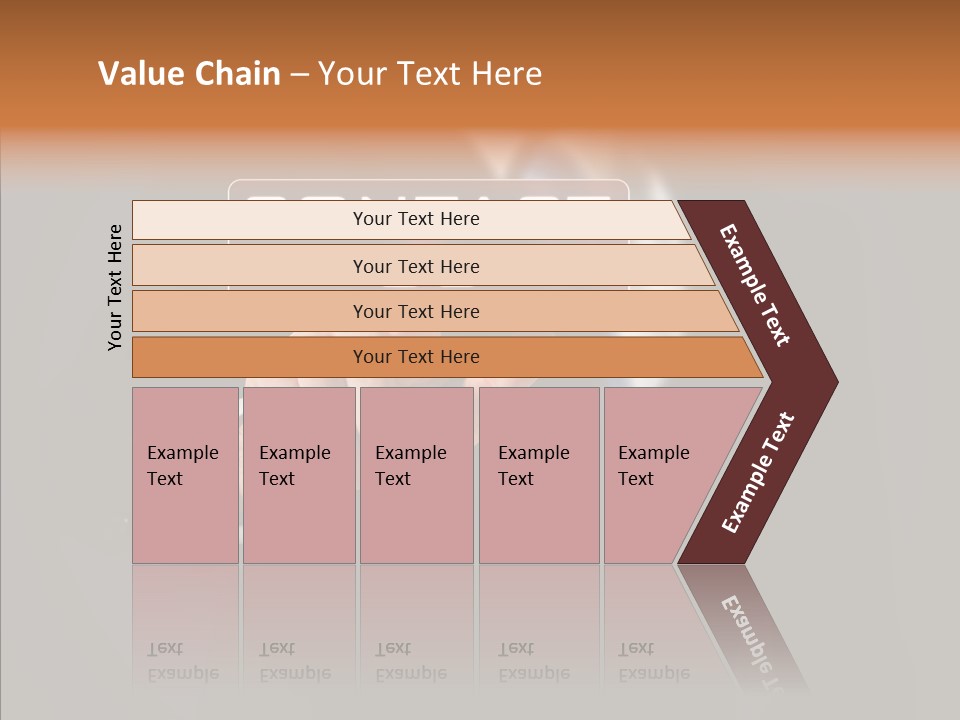 Finger Email Post PowerPoint Template