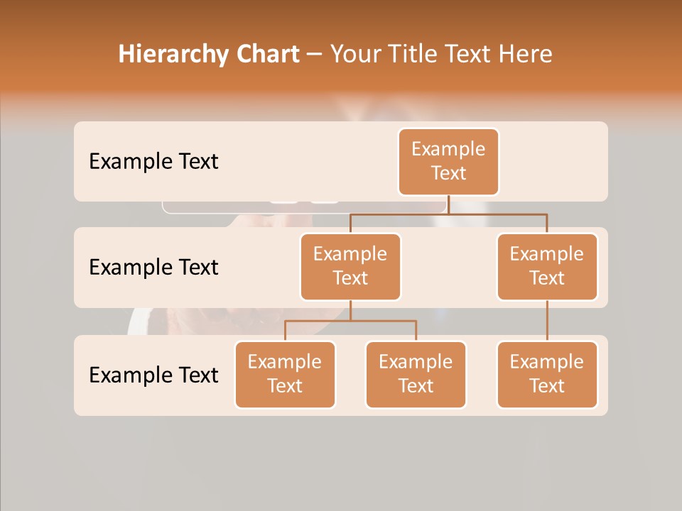 Finger Email Post PowerPoint Template
